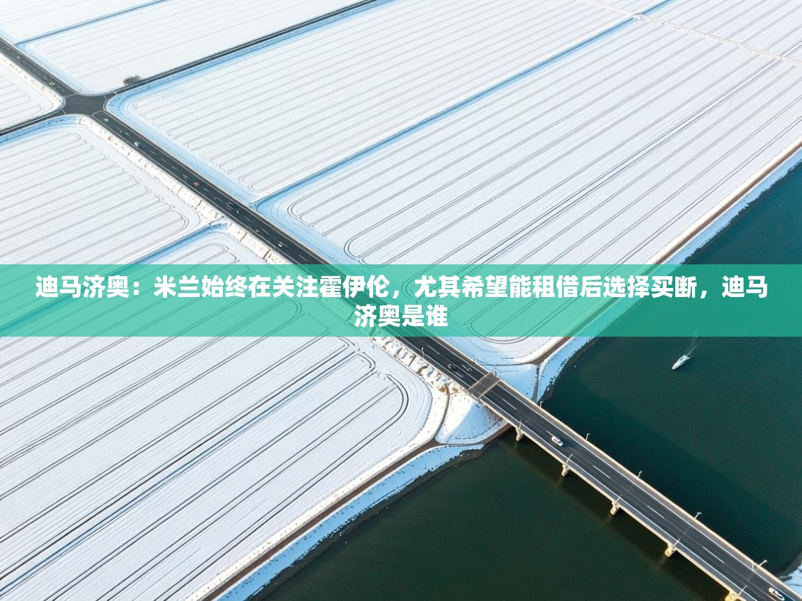 开云体育直播-迪马济奥:米兰始终在关注霍伊伦,尤其希望能租借后选择买断,迪马济奥是谁 第2张